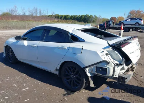 2020 Honda Civic Si Sedan z USA, uszkodzony, nr VIN 2HGFC1E59LH701102